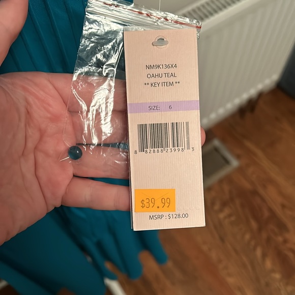 Teal Nanette Lepore Collared Dress - Picture 2 of 5